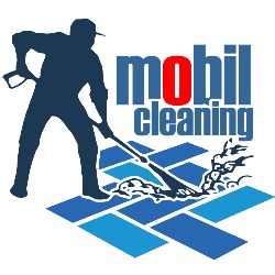 Mobil Cleaning logó – térkőtisztítás magasnyomású mosóval